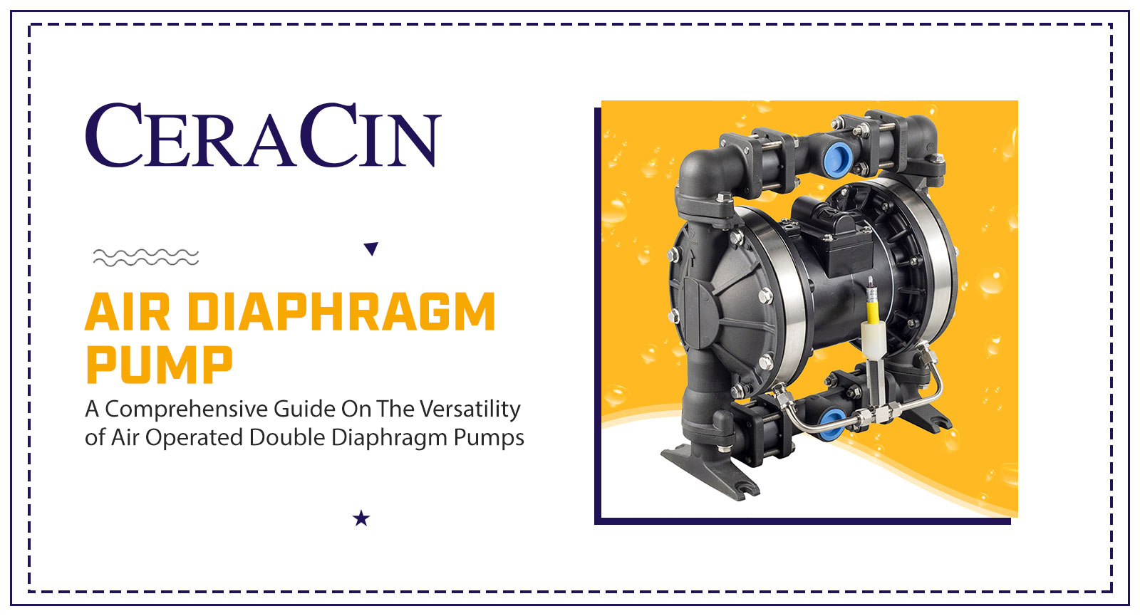 Air Diaphragm Pump, Ceracin