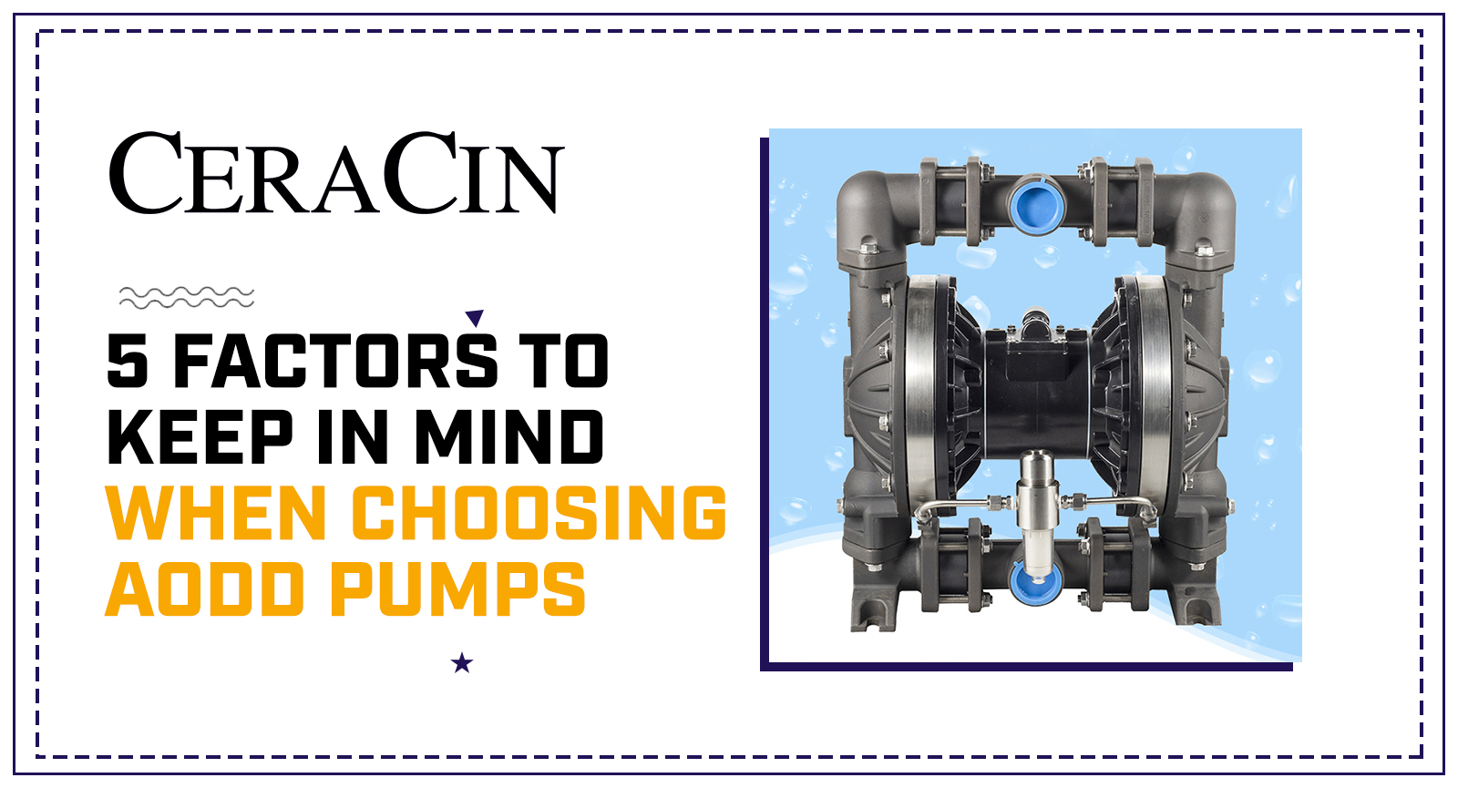  5 Factors to Keep in Mind When Choosing AODD Pumps